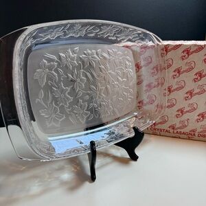 Princess House Fantasia Lasagna Dish RARE